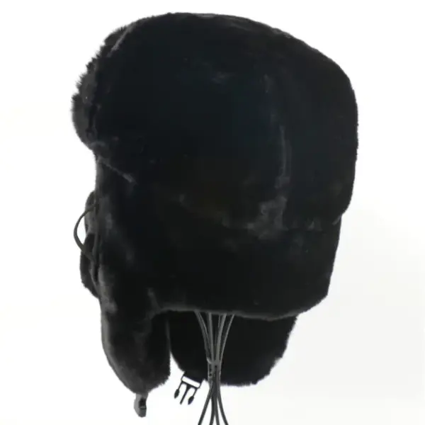 Ushanka Men And Women Imitation Rabbit Fur Outdoor Earmuffs Hat