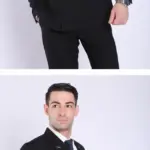 1104277263922.webp Professional Men’s Business Suit Set in Black, Navy & Grey, S-4 XL