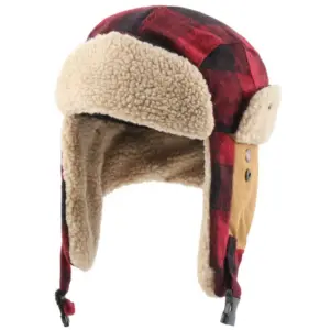 Windproof Thick Ski Hat with Ear Protection for Winter Outdoors