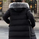 11948824831748.webp Warm Black Polyester Down Jacket Coat - Multiple Sizes