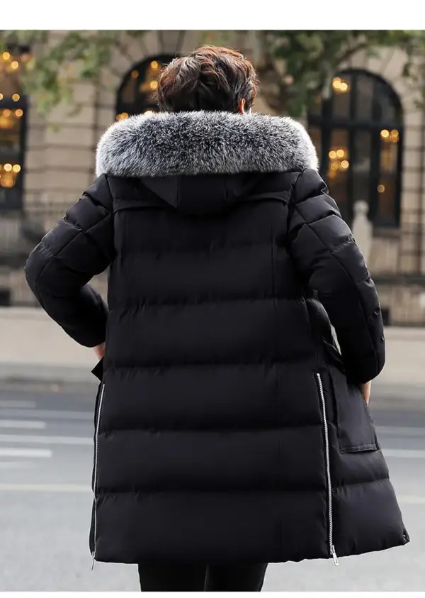 Warm Black Polyester Down Jacket Coat - Multiple Sizes Warm Black Polyester Down Jacket Coat - Multiple Sizes