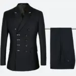 1275040090809.webp Professional Men’s Business Suit Set in Black, Navy & Grey, S-4 XL