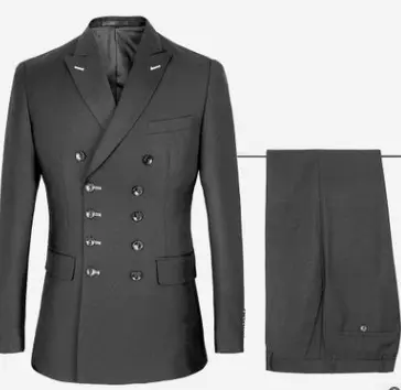 Professional Men’s Business Suit Set in Black, Navy & Grey, S-4 XL Professional Men’s Business Suit Set in Black, Navy & Grey, S-4 XL
