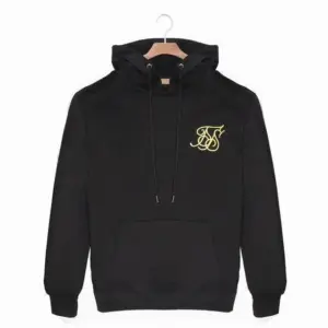 Embroidered Cotton Hooded Sweatshirt for Fitness & Leisure