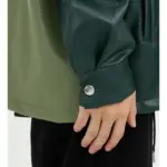 1618908588382.webp Retro Style PU Leather Jacket for Men, Green Black
