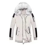 Warm Hooded Winter Jacket Men Parka Thick Zipper Pocket