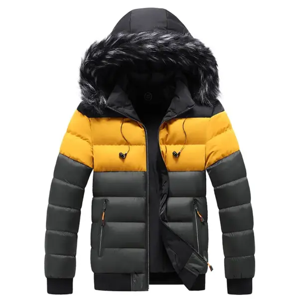Splicing down jackets Splicing down jackets