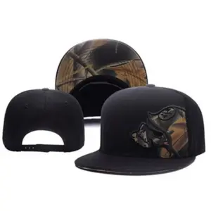 Adjustable Cotton Hip Hop Baseball Cap - Satin Weave