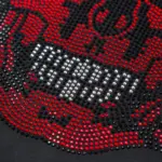 Skull Men's Hot Rhinestone Long Sleeve Sweatshirt