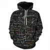 Loose Fit Black Men’s Hooded Sweatshirt Long Sleeve Polyester Loose Fit Black Men’s Hooded Sweatshirt Long Sleeve Polyester