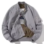 Men’s Pilot Jacket for Couples, Long Sleeve Polyester