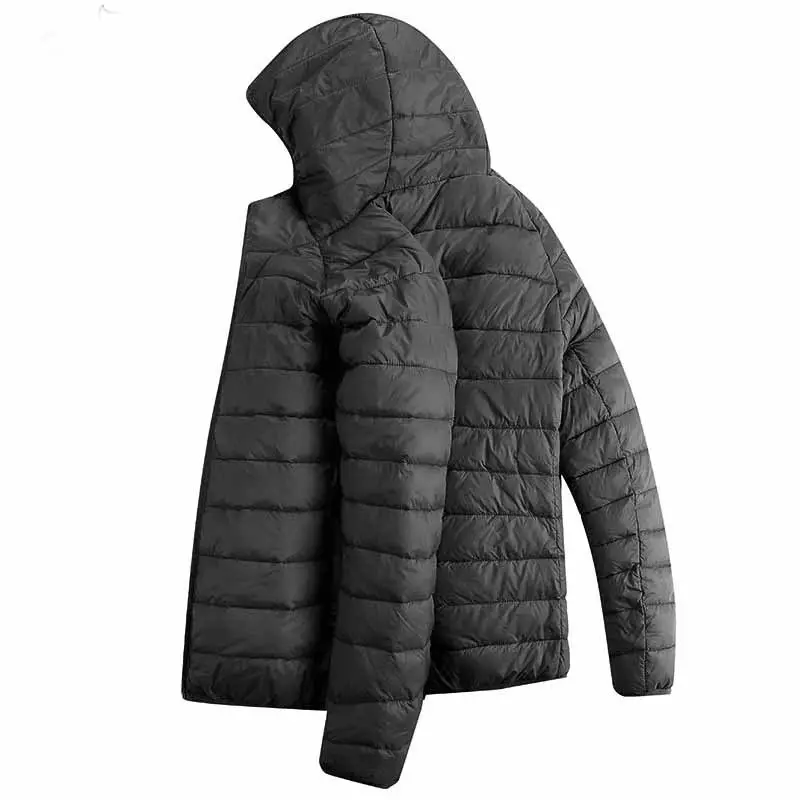 Fashion Men's Thick Hooded Cotton Jacket Fashion Men's Thick Hooded Cotton Jacket
