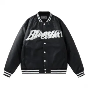 Motorcycle PU Leather Jacket Trendy Men