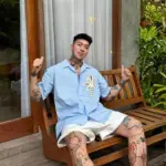 Retro Cuban-Collar Embroidered Hawaiian Shirt for Men