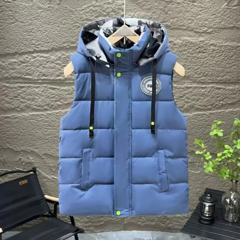 Hot-selling Mens Padded Thickened Vest For Foreign Trade Platforms