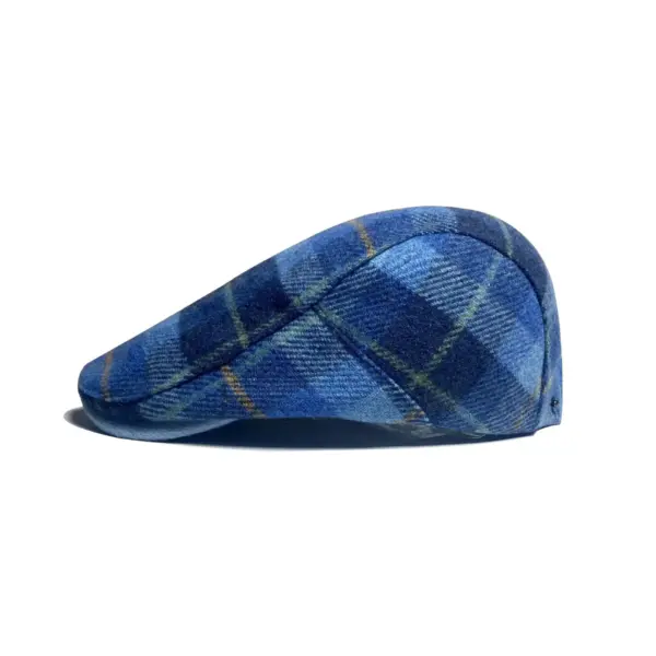 Warmth & Sun Protection Men’s Retro Beret, Adjustable Fit