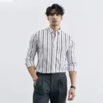 426f7c96-d69c-4ba2-a218-0083cc4362e1.webp Loose-Fit Cotton Men’s Striped Long Sleeve Shirt for Spring/Autumn