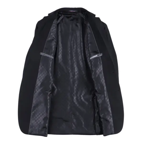 4-Season Mens Suit Jacket for Daily Wear, Acetate Blend 4-Season Mens Suit Jacket for Daily Wear, Acetate Blend