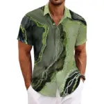 49026440-cc18-43d6-8405-de1d65f3d509.webp 4-Way Stretch Retro 3 D Floral Men’s Short Sleeve Shirt