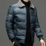 50fd2f1c-9f95-4e1c-90ce-0b138a81663e.webp Men’s Cotton-Padded Winter Jacket with Fur Collar Coat
