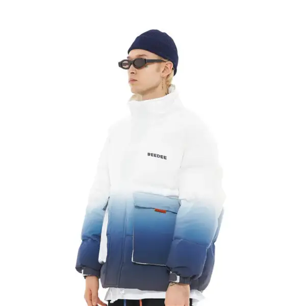 Positioning Printed Three-dimensional Pocket Cotton-padded Clothes