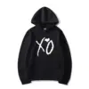 Printed hooded sweatshirt
