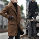 780314781159.webp Men’s Wool Lapel Trench Coat with Polyester Lining
