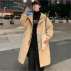 Warm Long Men’s Trench Coat Parka Fit for Autumn Layering Warm Long Men’s Trench Coat Parka Fit for Autumn Layering