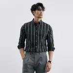 7e3c4770-9ebd-4f23-978d-3ca8d9480a27.webp Loose-Fit Cotton Men’s Striped Long Sleeve Shirt for Spring/Autumn