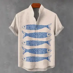 Summer Short-sleeve Fashionable Shirt For Men