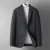 Non-Ironing Slim Fit Short Wool Men’s Suit for Autumn Winter Non-Ironing Slim Fit Short Wool Men’s Suit for Autumn Winter