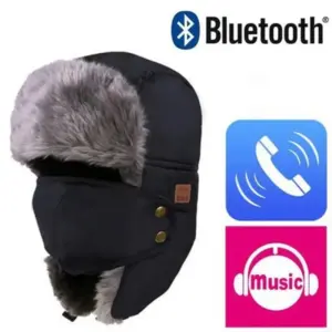 Bluetooth Stereo Audio Bomber Hat - 4.1 Wireless Calls