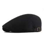 94c70080-c044-4fd0-9271-c4a24f524029.webp Breathable Sun-Protective Mesh Beret Hat with Conical Crown