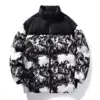 Warm Down Cotton Padded Jacket for Men - Camouflage Coat