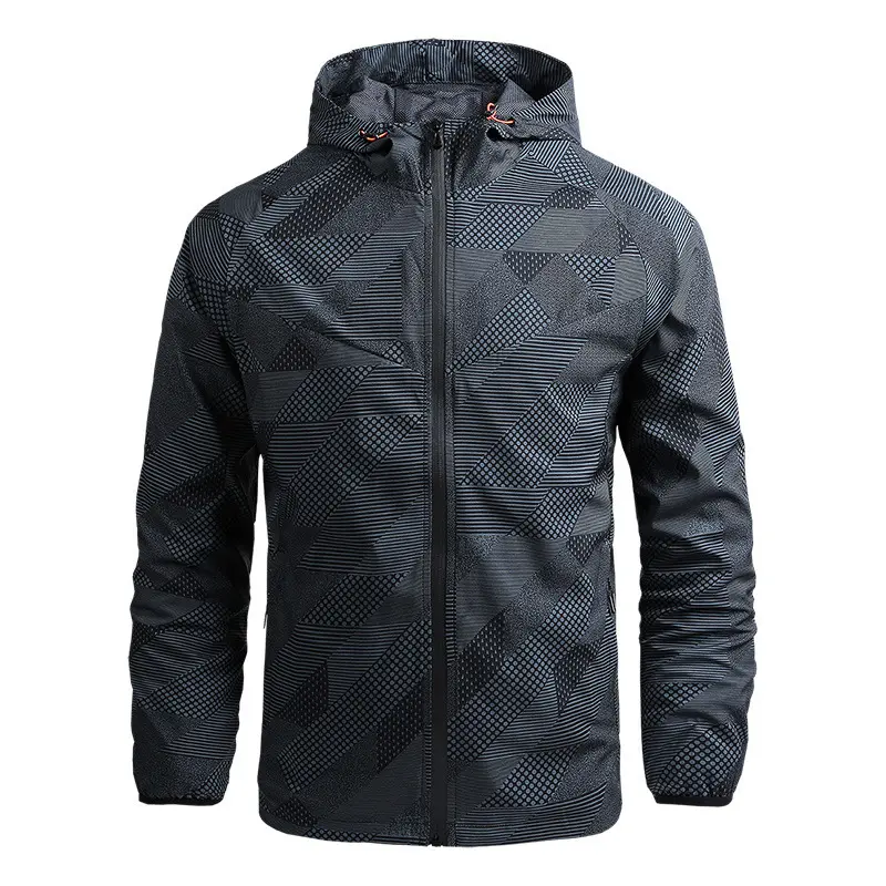 Windproof Waterproof Breathable Parka Jacket for Men