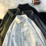 Casual Layered Base-Layer Cotton Shirt