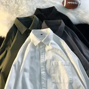 Casual Layered Base-Layer Cotton Shirt