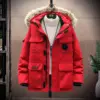 White Duck Down Men’s Down Jacket 56% Cashmere Lapel White Duck Down Men’s Down Jacket 56% Cashmere Lapel
