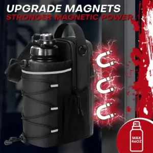 Magnetic Crossbody Water Bottle Bag for Gym - Cloth