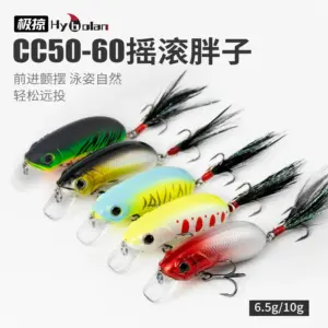 CC5060 Minnow Micro-Filling Rocking Fat Slow-Sinking Long-Distance Lure for Fishing, Bass, and Mandarin Fish (Wholesale)
