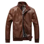 a1af0ab2-efe6-4994-85a6-d61997c34381.webp Fashion Brand Casual PU Leather Jacket Youth All-match Leather Jacket Men