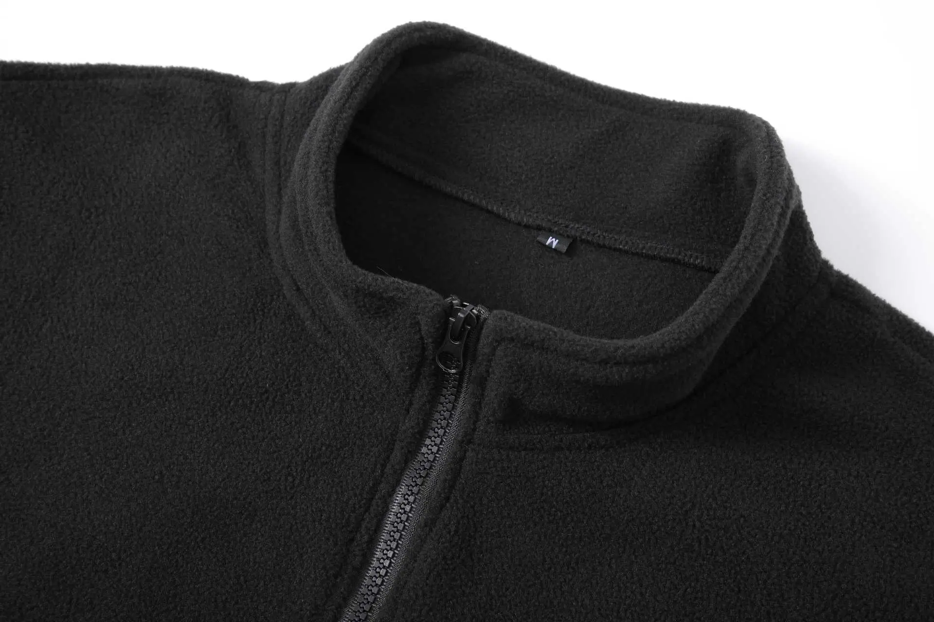 Half-Zip Comfort Men’s Hoodie - Polyester Solid Color
