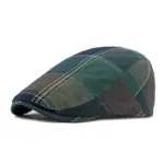 Breathable Cotton Summer Flat Top Peaked Cap for Men
