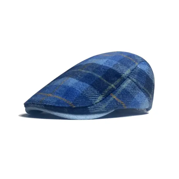 Warmth & Sun Protection Men’s Retro Beret, Adjustable Fit