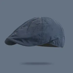 The Men's Solid Color Quick-drying Stitched Design-forward Retro Baseball Cap Is Suitable For Daily Casual Commuting And Street Wear.