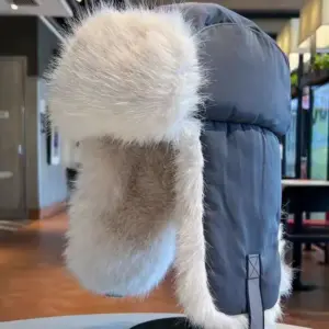 Warm Windproof Thick Long-Pile Hat for Men, Ski Winter