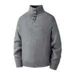 Warmth-Boosting Men’s Turtleneck Loose Knit Sweater - Thickened