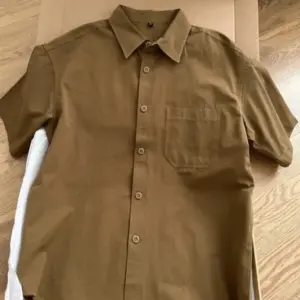 Breathable Pure Cotton Men’s Workwear Short Sleeve Shirt