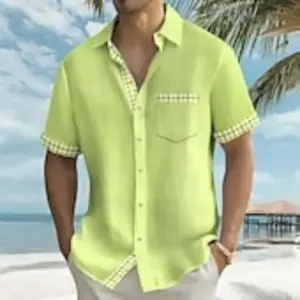 3 D Digital Print Streetwear Shirt with Four-Way Stretch