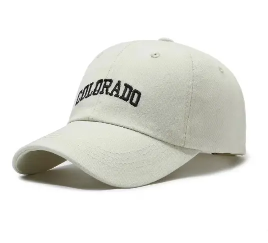 Lightweight Off-White Baseball Cap (0.16 lbs)